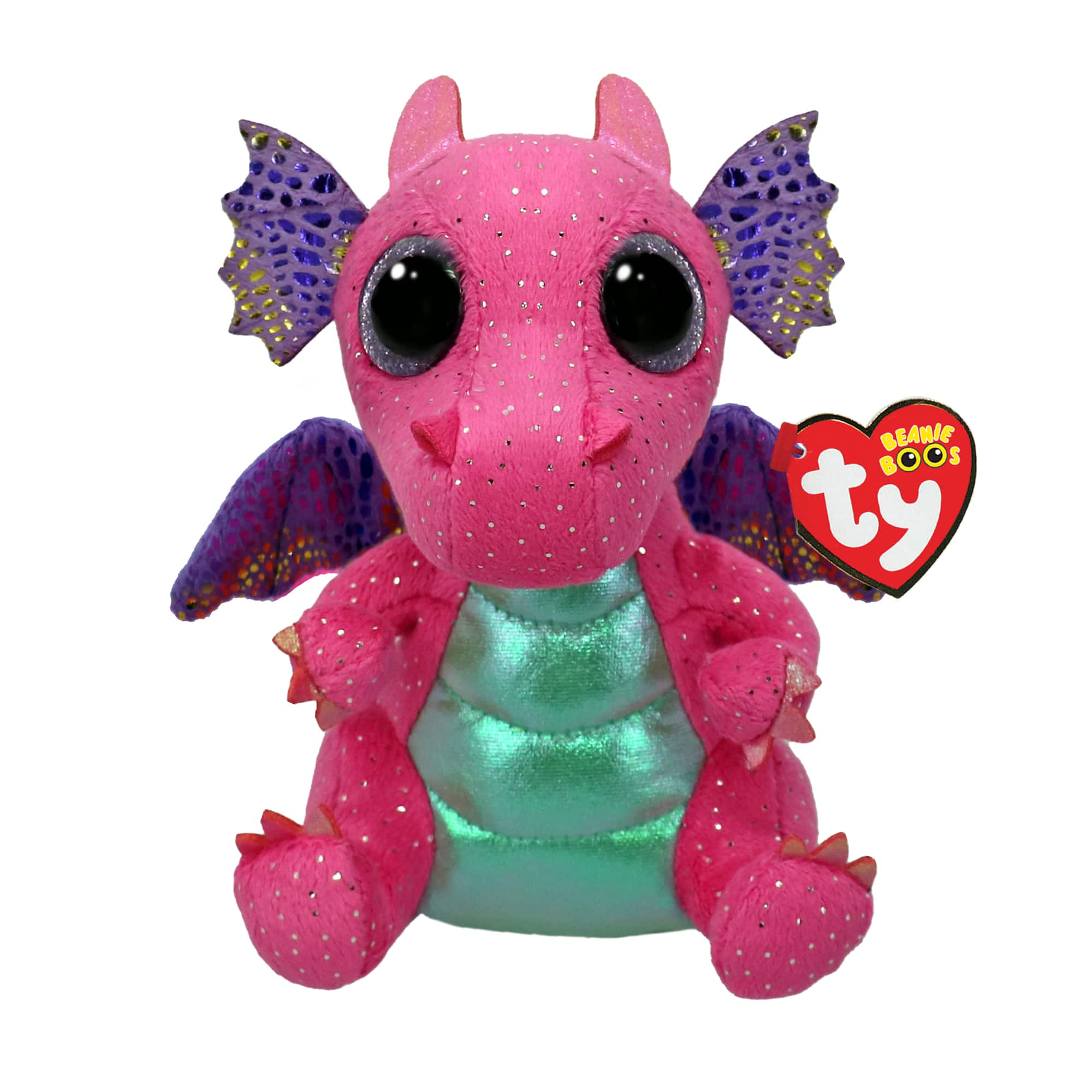 TY Beanie Boos™ Spitfire Pink Dragon, Regular